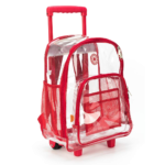 K-Cliffs Clear Rolling Backpack Side View