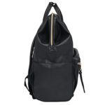 Kah&Kee Leather Laptop Backpack Side View