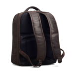 Kenneth Cole Slim Leather Backpack Back View