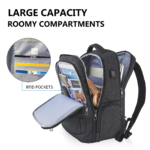 Kroser Anti-theft Laptop Backpack Interior View