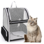 Lollimeow Pet Carrier Backpack Front View