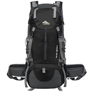 Loowoko Internal Frame Hiking Backpack Front View