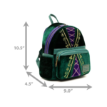 Loungefly Hocus Pocus Winifred Sanderson Backpack - Measurement