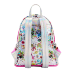 Loungefly Lisa Frank AOP Iridescent Backpack - Back View