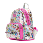 Loungefly Lisa Frank AOP Iridescent Backpack - Side View