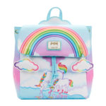Loungefly Lisa Frank Unicorn Reflection Backpack - Front View