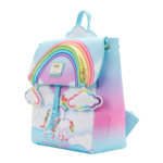 Loungefly Lisa Frank Unicorn Reflection Backpack - Side View