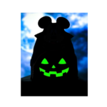 Loungefly Vampire Mickey with Glow in the Dark Pumpkin Backpack - Glow In The Dark