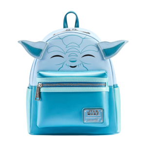 Loungefly Yoda As A Hologram Mini Backpack - Front View