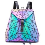 Lovevook Holographic Reflective Backpack Front View