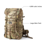 MT Military MOLLE 2 Large Rucksack with Frame Backpack - Side View
