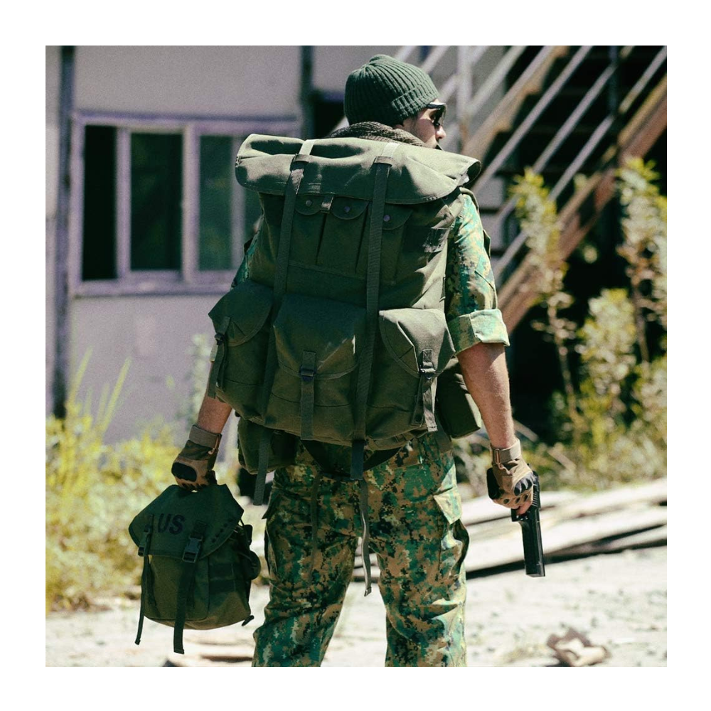 Military Rucksack Alice Pack Army Backpack and Butt Pack 