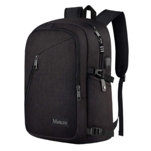 Mancro 15.6″ Anti-theft Laptop Backpack