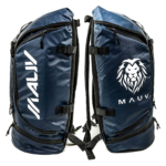 Mauv Large Lacrosse Backpack Side View