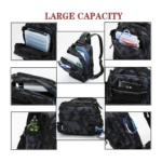 Meprona Fishing Tackle Backpack Capacity View