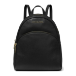 Michael Kors Abbey Medium Pebbled Leather Backpack Front View