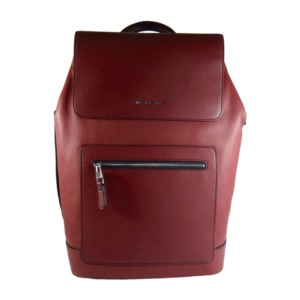 Michael Kors Hudson Pebbled Leather Backpack - Front View
