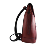 Michael Kors Hudson Pebbled Leather Backpack - Side View