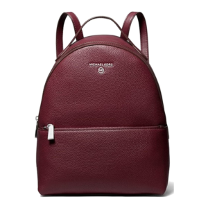 Michael Kors Valerie Medium Pebbled Leather Backpack - Front View