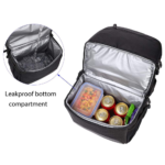 Mier 2in1 Lunch Backpack Cooler Lunch Pocket View