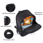Mier 2in1 Lunch Backpack Cooler Main Pocket View