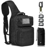 Monoki Tactical Sling Backpack Front View