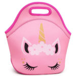 Moonmo Unicorn Girls Backpack with Lunch Bag View