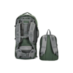 Mountain Warehouse Traveller 60 + 20L Backpack Back View