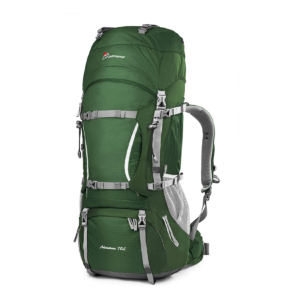Mountaintop 70L 内部フレーム ハイキング バックパック 前面