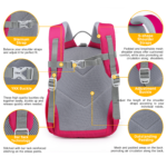 Mountaintop Kids Pack Back Detail View