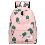 Mygreen Printed Girls Backpack Front View