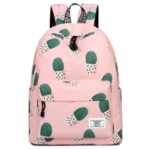 Mygreen Printed Girls Backpack Front View
