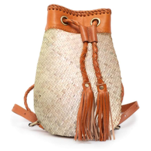 Novum Crafts Handmade Wicker Woven Backpack