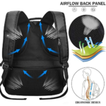 Nubily Laptop Backpack Back View