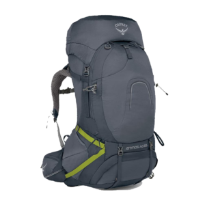 Osprey Mochila para hombre Atmos AG 65 Backpacking: Vista frontal