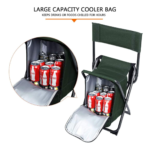 PORTAL Lightweight Backrest Stool Cooler Backpack Cooler View