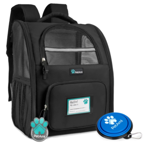 PetAmi Deluxe 2-Way Entry Pet Carrier Backpack