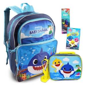 Pinkfong Baby Shark Backpack Bundle