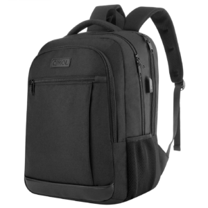 QINOL Vista frontal da mochila para laptop antirroubo