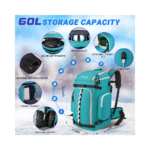 Resvin Ski Boot Backpack - Capacity