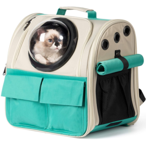 Rolife Vista frontal de la mochila para gatos