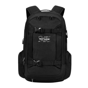 Ronyes Skateboard Backpack - Front View