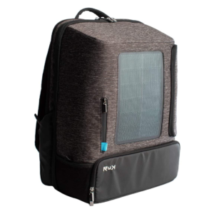 RuK 40L Solar Backpack Front View