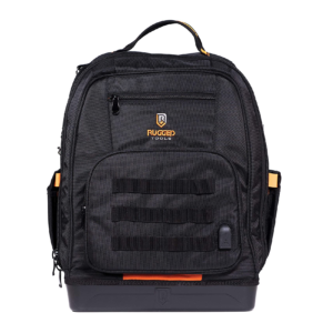 Rugged Tools Worksite Backpack Front View