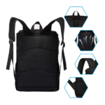 SEEHONOR Insulated Cooler Backpack Back View
