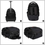 SKYMOVE Wheeled Laptop Backpack Exterior View