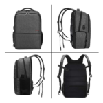 SLOTRA Laptop Backpack with Lunch Box Exterior View