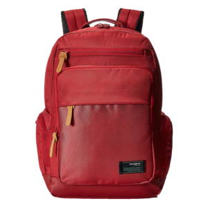 Samsonite Avant IV Unisex Medium Red Business Backpacks Front View