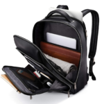 Samsonite Classic Leather Backpack Interior View