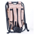 Savvy Outdoors Mini Backpack Cooler Chair Back View